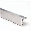 Aluminium daktrim RV 45/45 mm lengte 2,50 meter