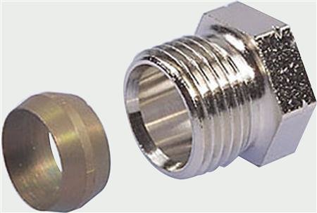 Honeywell knelset  15 mm voor radiatorkraan 1/2