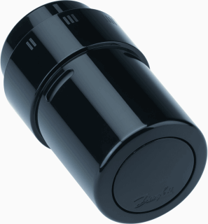 Danfoss disign thermostaatknop RAX zwart clic 22 verbinding(013G6075)