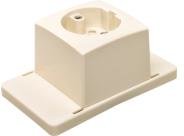 ABB - 3611W1-P  montagedeksel met perilex WCD 16A voor univ. lasdoos 3611